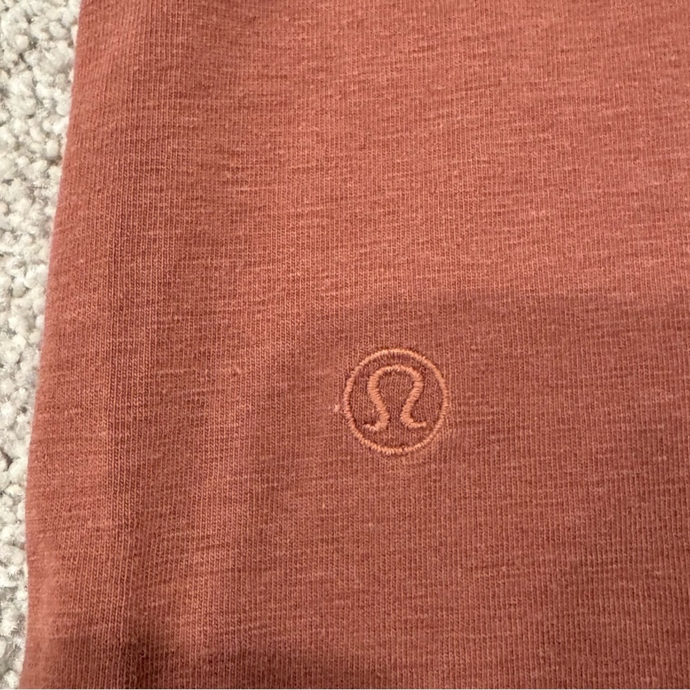 Lululemon Classic-Fit Cotton-Blend Scoop Dress - Ancient Copper Brown size 4 EUC - Picture 4 of 6